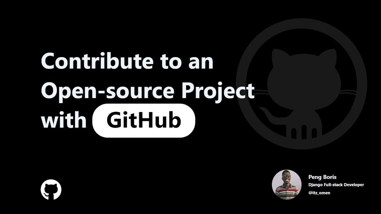 contribute with github