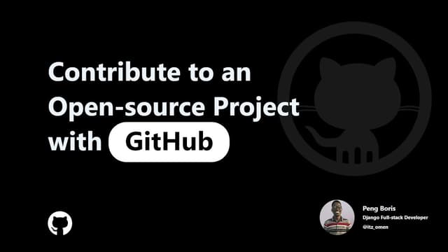 How to Contribute to an Open-source project with GitHub | GitHub Fork & Pull Workflow f...