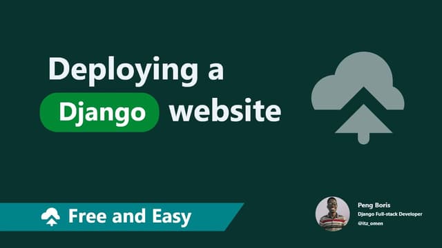 How to Host a Django Website for FREE - Beginner's Step by Step Tutorial